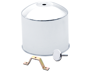 Image of WHEEL DRESS UP, REAR HUB 6.5 DIA AXLE