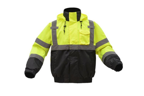 Image of Safety Class 3 3-IN-1 Waterproof Bomber W/ New Removable Fleece