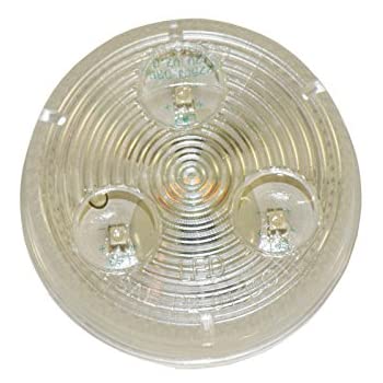 Image of Light, Marker 2" Red LED W/ Clear Lens