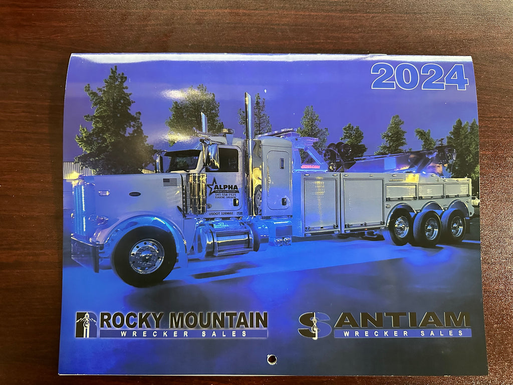 2024 Calendar, Rocky Mountain Wrecker Sales