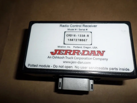 Jerr-Dan Wireless Receiver, Single Operation