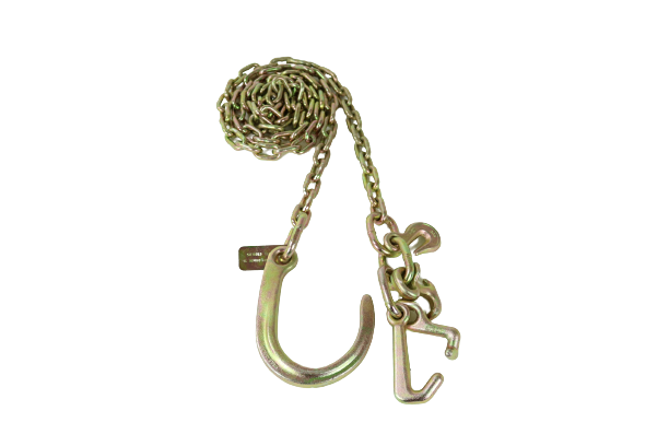 Chain, 10' W/ 8" J Hook Safety